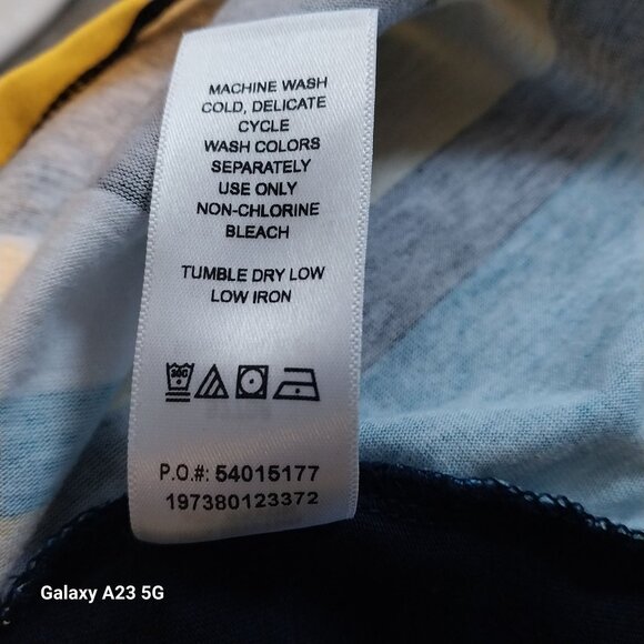 Woman Within 3/4 Sleeve Open Front Cardigan With Chevron Tank Top Set Size 22/24 - Picture 6 of 6